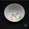 Tasse porcelaine blanche Lotus de Jindezhen