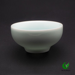 Tasse en porcelaine Céladon bleu clair