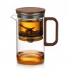 Infuseur Bois Aimant verre-inox 500ml