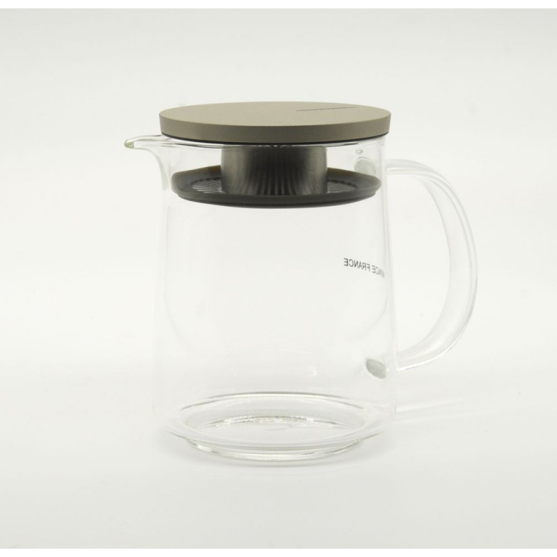 Infuseur pichet verre-inox 400ml