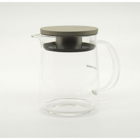 Infuseur pichet verre-inox 400ml