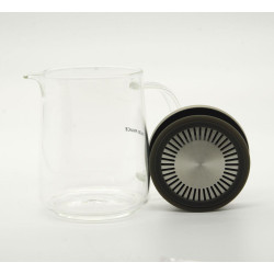 Infuseur pichet verre-inox 400ml