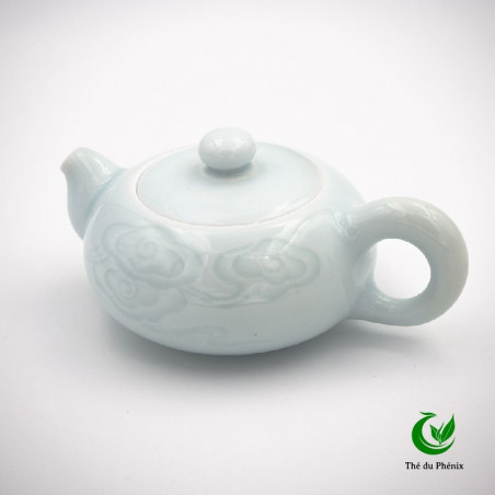 Théière Céladon Ombre-vert Nuage