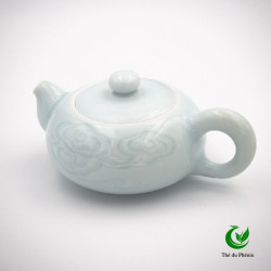 Théière Céladon Ombre-vert Nuage + 2 tasse